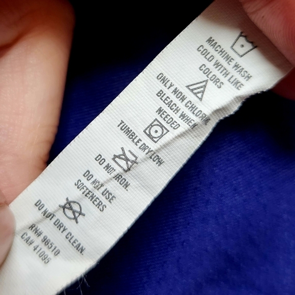 Under Armour Loose Heat Gear Purple Blue Racerback Tank Top Women's Small S EUC - Picture 5 of 5